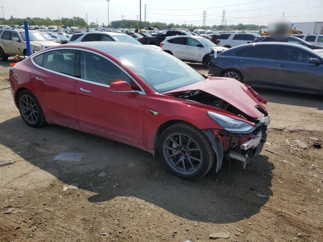 5YJ3E1EA0LF736755 - 2020 TESLA MODEL 3 RED photo 4