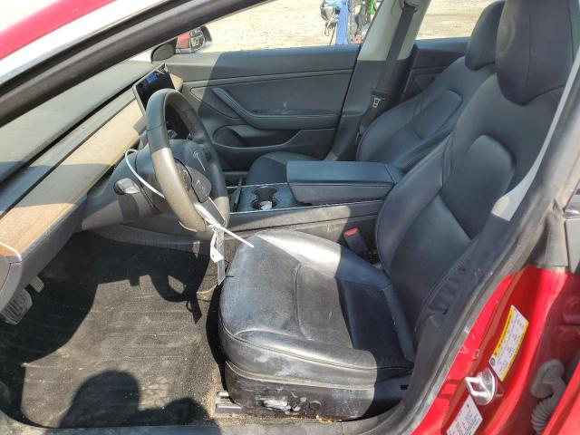 5YJ3E1EA0LF736755 - 2020 TESLA MODEL 3 RED photo 7