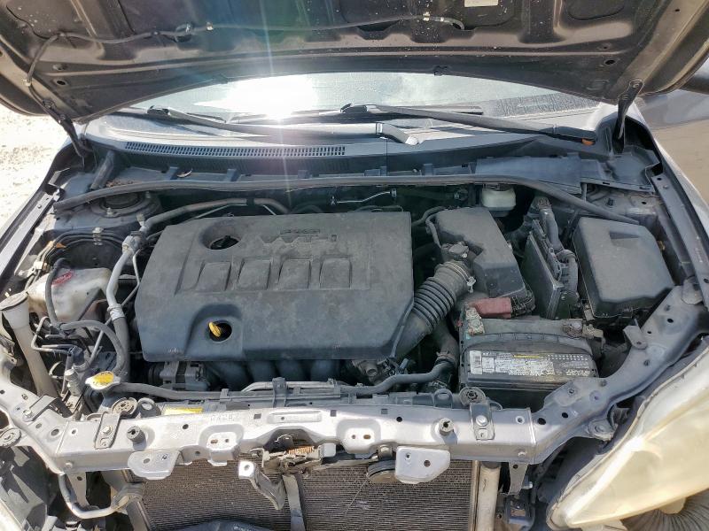 JTDBU4EE7B9156382 - 2011 TOYOTA COROLLA BASE GRAY photo 11