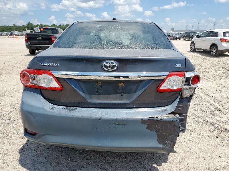 JTDBU4EE7B9156382 - 2011 TOYOTA COROLLA BASE GRAY photo 6