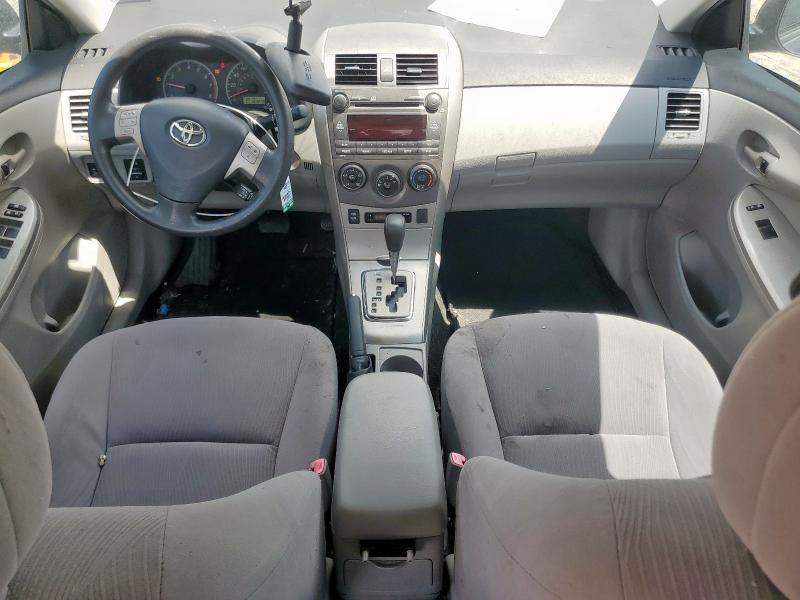 JTDBU4EE7B9156382 - 2011 TOYOTA COROLLA BASE GRAY photo 8