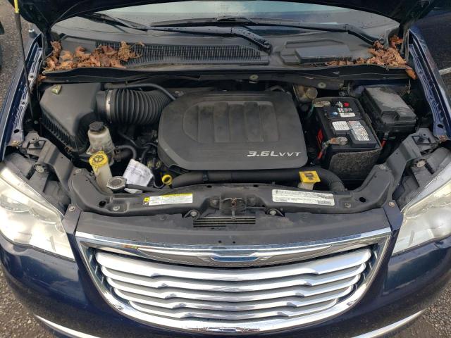 2C4RC1BG7CR317301 - 2012 CHRYSLER TOWN & COU TOURING 蓝色 照片 12