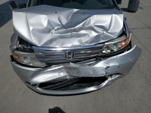 5FNRL5H49DB044282 - 2013 HONDA ODYSSEY EX ვერცხლისფერი ფოტო 12