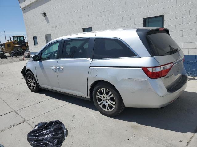 5FNRL5H49DB044282 - 2013 HONDA ODYSSEY EX ვერცხლისფერი ფოტო 2