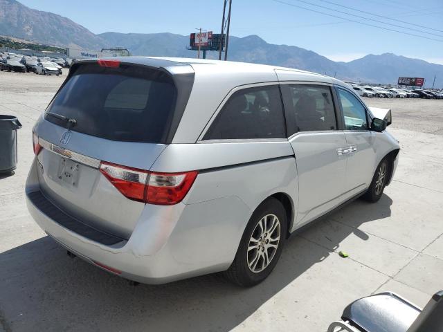 5FNRL5H49DB044282 - 2013 HONDA ODYSSEY EX ვერცხლისფერი ფოტო 3