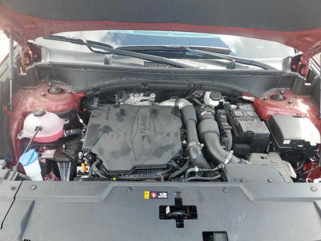 5NMP24GL0SH109898 - 2025 HYUNDAI SANTA FE SEL Կարմիր լուսանկար 12