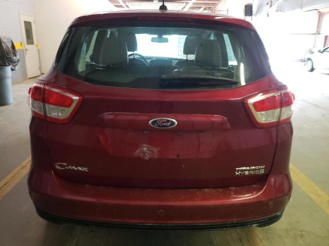 1FADP5DU4HL100691 - 2017 FORD C-MAX TITANIUM RED photo 6