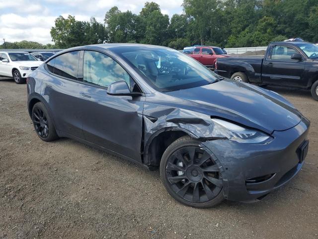 5YJYGDEE9MF123958 - 2021 TESLA MODEL Y 灰色 照片 4