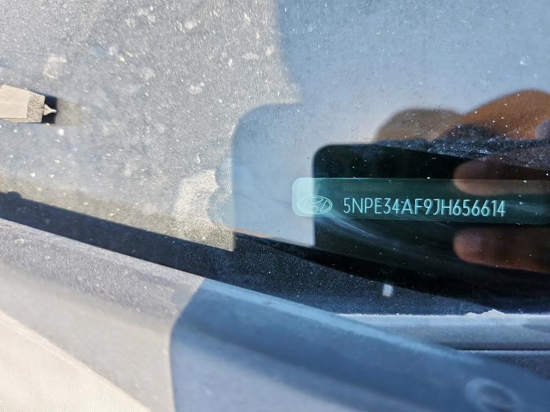 5NPE34AF9JH656614 - 2018 HYUNDAI SONATA SPORT أبيض صورة 12