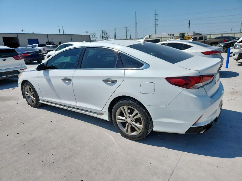 5NPE34AF9JH656614 - 2018 HYUNDAI SONATA SPORT أبيض صورة 2