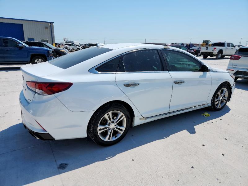5NPE34AF9JH656614 - 2018 HYUNDAI SONATA SPORT أبيض صورة 3