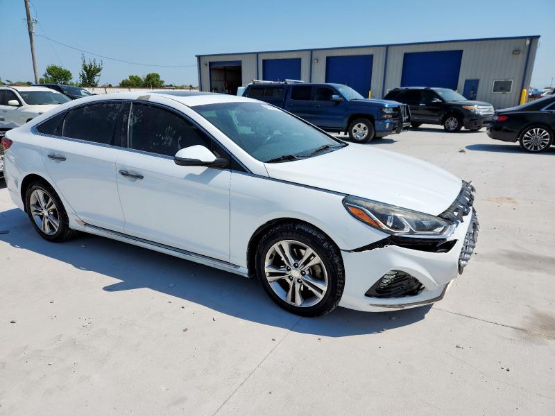 5NPE34AF9JH656614 - 2018 HYUNDAI SONATA SPORT أبيض صورة 4