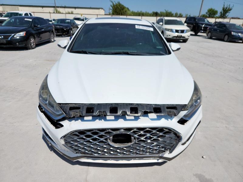 5NPE34AF9JH656614 - 2018 HYUNDAI SONATA SPORT أبيض صورة 5