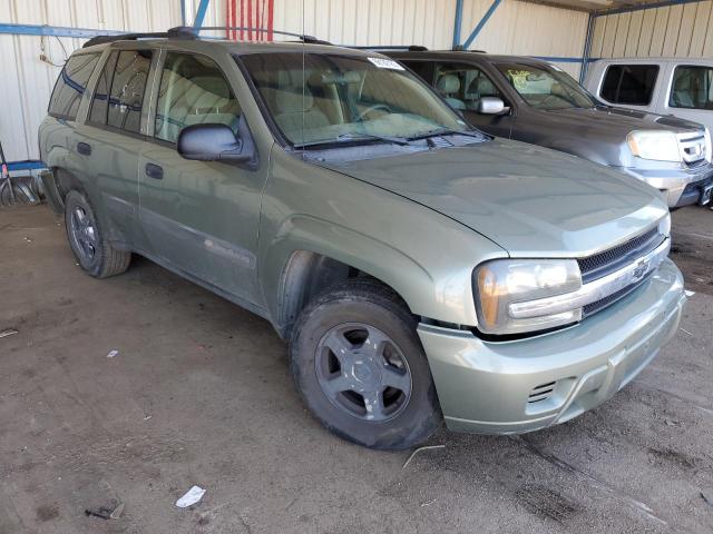 1GNDS13S032381010 - 2003 CHEVROLET TRAILBLAZE GRAY photo 4