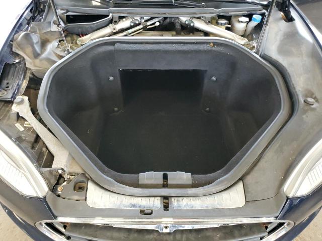 5YJSA1CN7DFP17280 - 2013 TESLA MODEL S Կապույտ լուսանկար 11