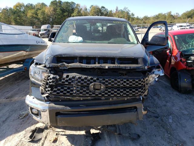 5TFRY5F17MX293972 - 2021 TOYOTA TUNDRA DOUBLE CAB SR/SR5 BLACK photo 5