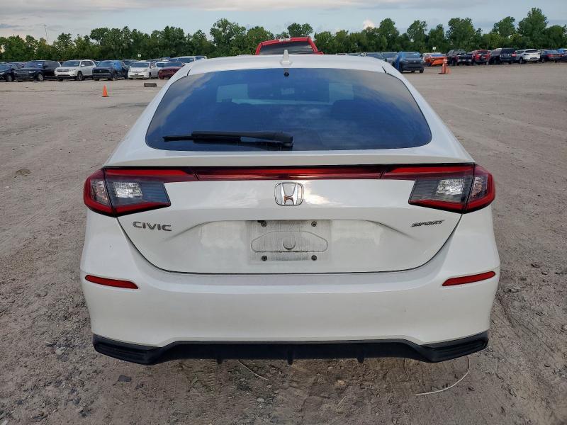 19XFL2H86PE024246 - 2023 HONDA CIVIC SPORT თეთრი ფოტო 6