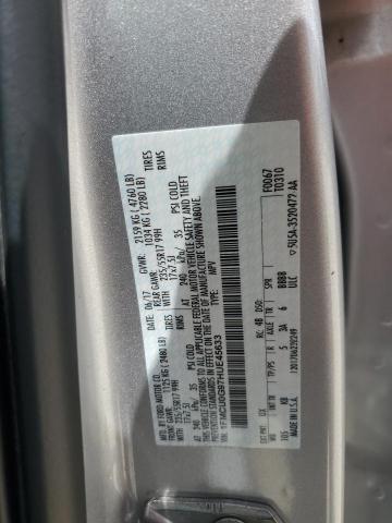 1FMCU0G97HUE45633 - 2017 FORD ESCAPE SE 银色 照片 13