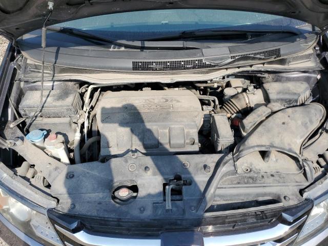 5FNRL5H61FB505043 - 2015 HONDA ODYSSEY EXL GRAY photo 12