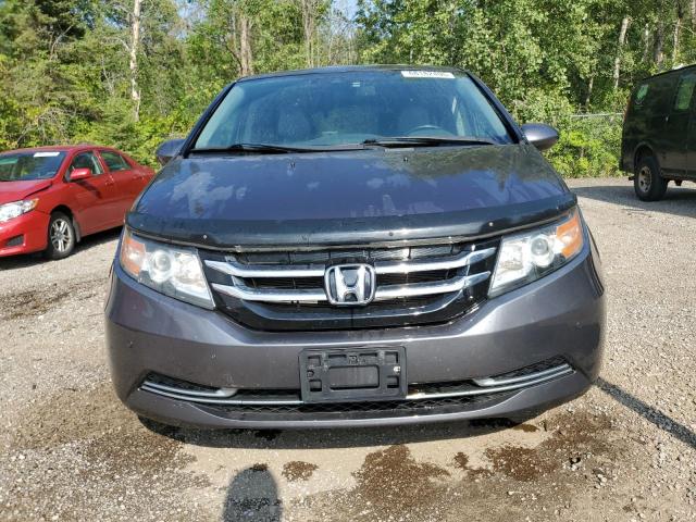 5FNRL5H61FB505043 - 2015 HONDA ODYSSEY EXL GRAY photo 5