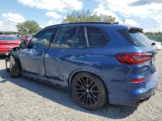 5UXCR4C03M9F09590 - 2021 BMW X5 SDRIVE 40I BLUE photo 2