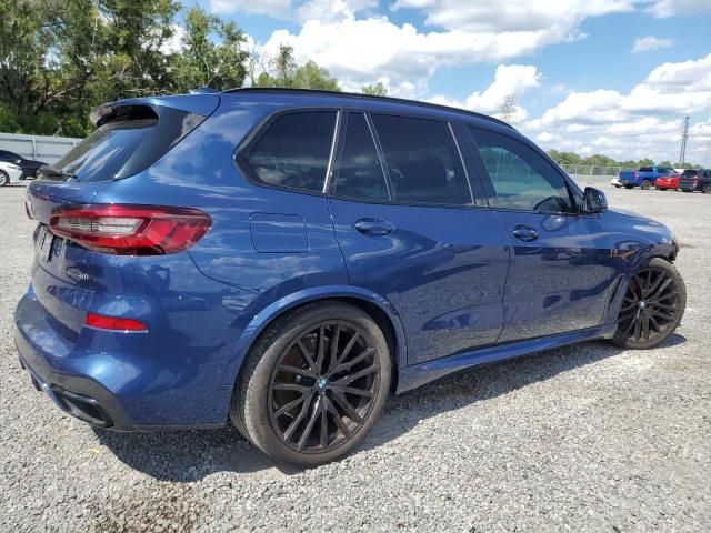 5UXCR4C03M9F09590 - 2021 BMW X5 SDRIVE 40I BLUE photo 3