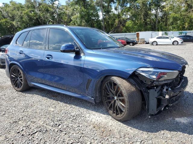 5UXCR4C03M9F09590 - 2021 BMW X5 SDRIVE 40I BLUE photo 4