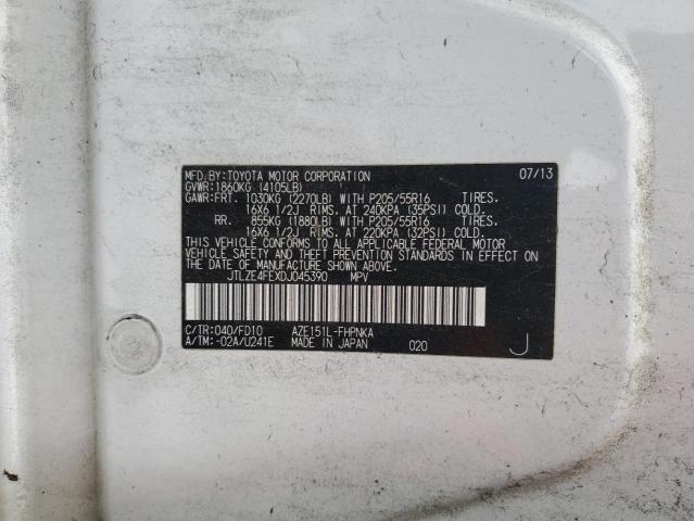 JTLZE4FEXDJ045390 - 2013 TOYOTA SCION XB Ağ foto 12