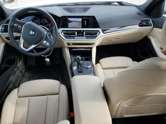 3MW5R7J04L8B43592 - 2020 BMW 330XI WHITE photo 8