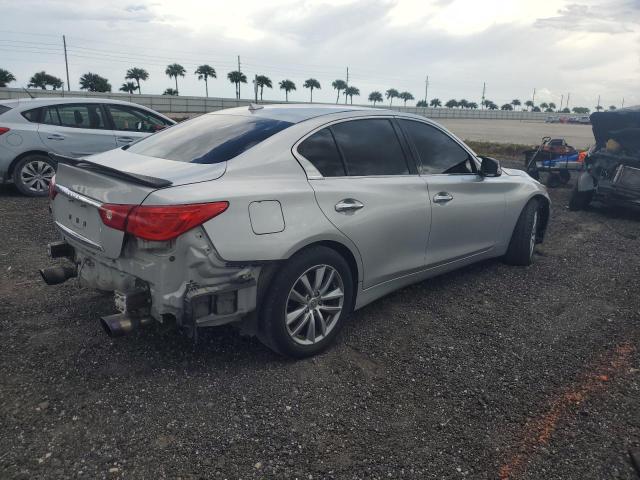 JN1CV7AR0GM252485 - 2016 INFINITI Q50 BASE SILVER photo 3