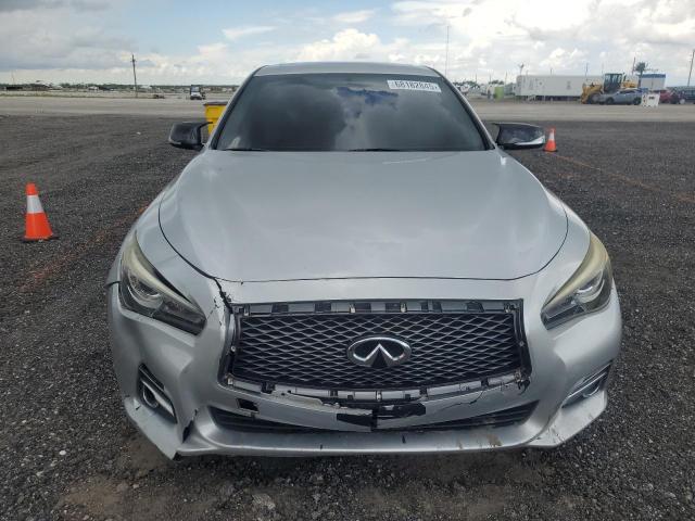 JN1CV7AR0GM252485 - 2016 INFINITI Q50 BASE SILVER photo 5