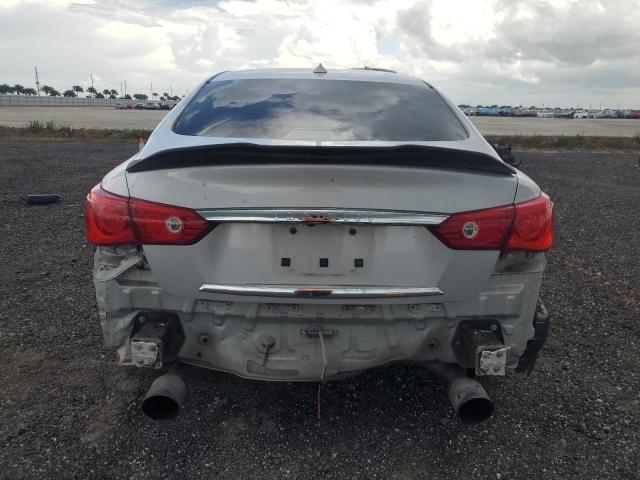 JN1CV7AR0GM252485 - 2016 INFINITI Q50 BASE SILVER photo 6