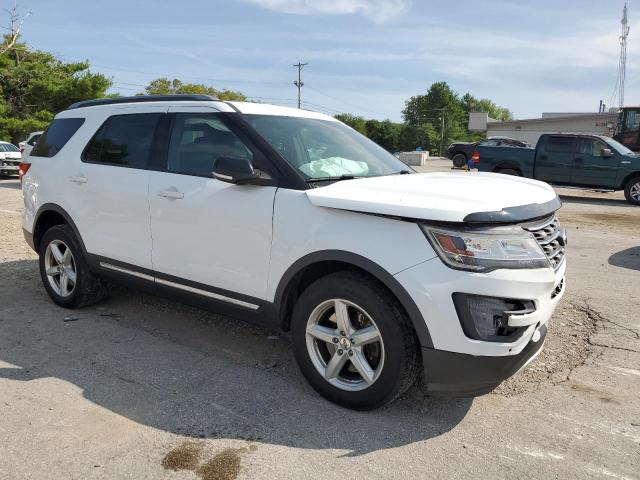 1FM5K8DH0HGC60718 - 2017 FORD EXPLORER XLT WHITE photo 4