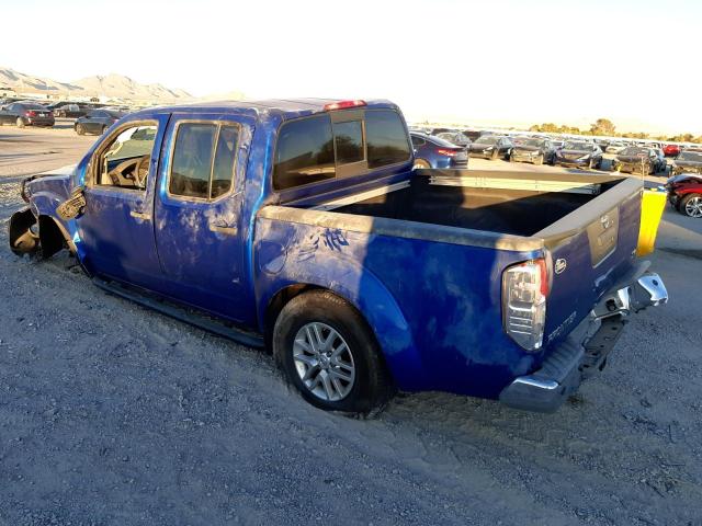 1N6AD0ER3EN727723 - 2014 NISSAN FRONTIER S BLUE photo 2