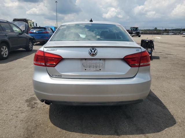 1VWBP7A39DC039290 - 2013 VOLKSWAGEN PASSAT SE ვერცხლისფერი ფოტო 6