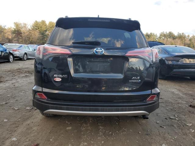 JTMRJREV9GD022983 - 2016 TOYOTA RAV4 HV XLE BLACK photo 6