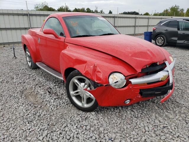 1GCES14P13B103062 - 2003 CHEVROLET SSR RED photo 4