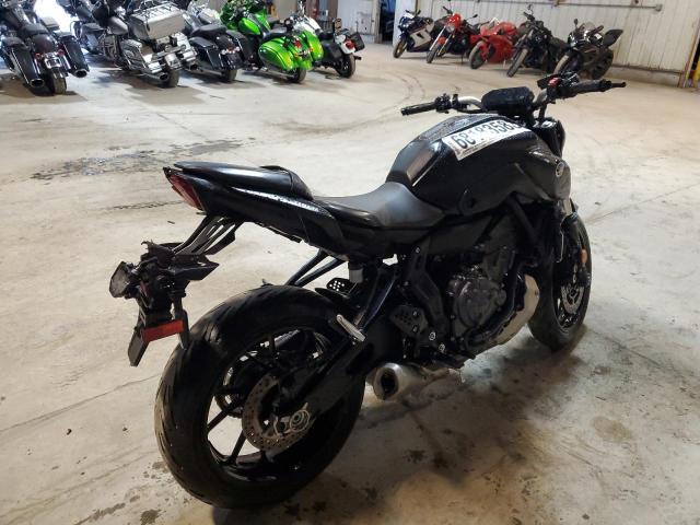 JYARM32E8NA005451 - 2022 YAMAHA MT07 BLACK photo 4