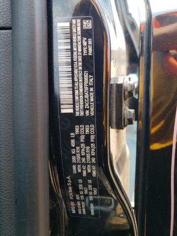 ZACCJBAT6FPB96821 - 2015 JEEP RENEGADE SPORT შავი ფოტო 12