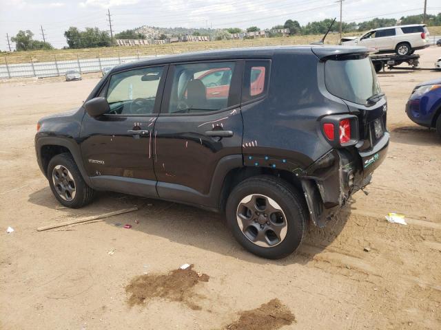 ZACCJBAT6FPB96821 - 2015 JEEP RENEGADE SPORT შავი ფოტო 2