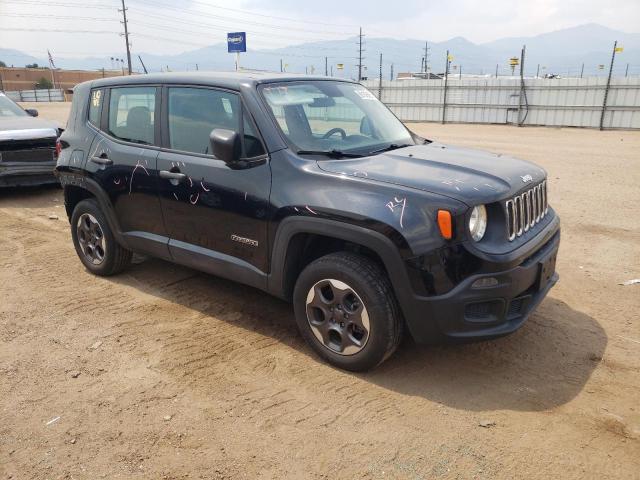 ZACCJBAT6FPB96821 - 2015 JEEP RENEGADE SPORT შავი ფოტო 4