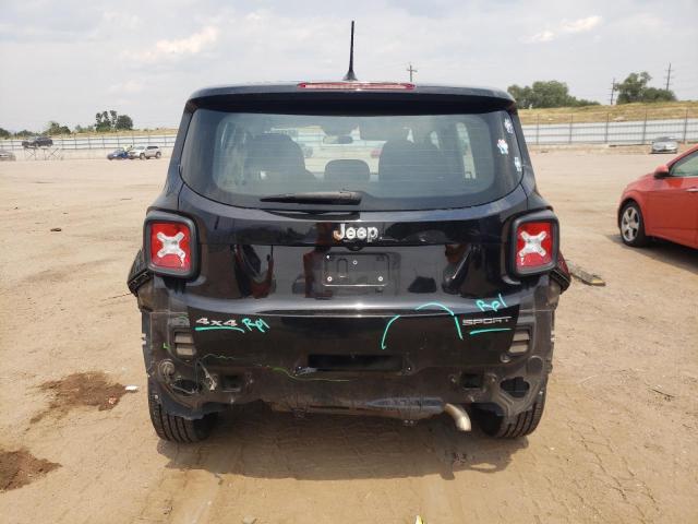 ZACCJBAT6FPB96821 - 2015 JEEP RENEGADE SPORT შავი ფოტო 6