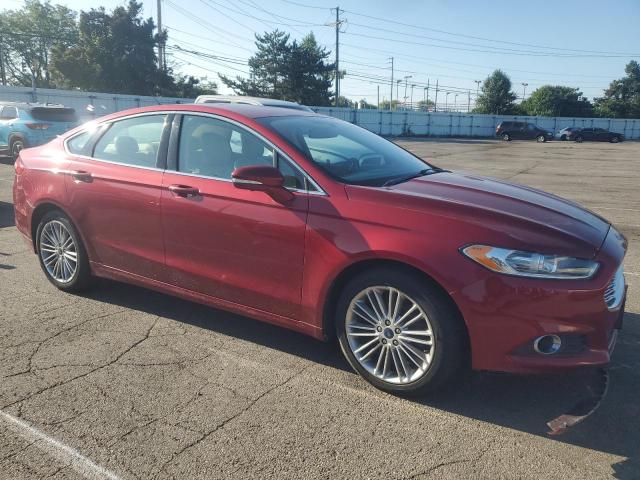 3FA6P0HD3ER127450 - 2014 FORD FUSION SE RED photo 4