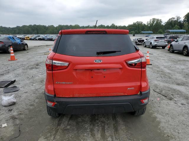 MAJ6S3FL3KC291933 - 2019 FORD ECOSPORT S Rot Foto 6
