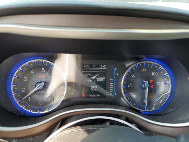 2C4RC1BG2HR527215 - 2017 CHRYSLER PACIFICA TOURING L BLACK photo 9