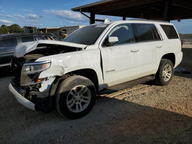 1GNSKBKC8JR335016 - 2018 CHEVROLET TAHOE K1500 LT WHITE photo 1