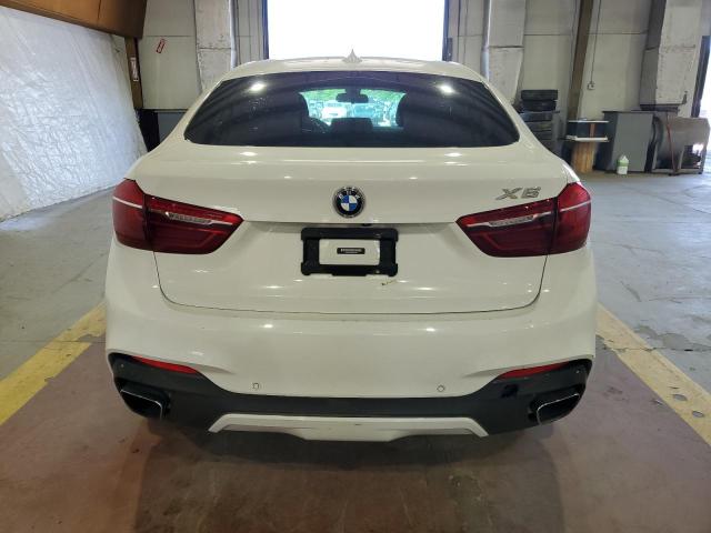 5UXKU2C59J0Z61289 - 2018 BMW X6 XDRIVE35I WHITE photo 6