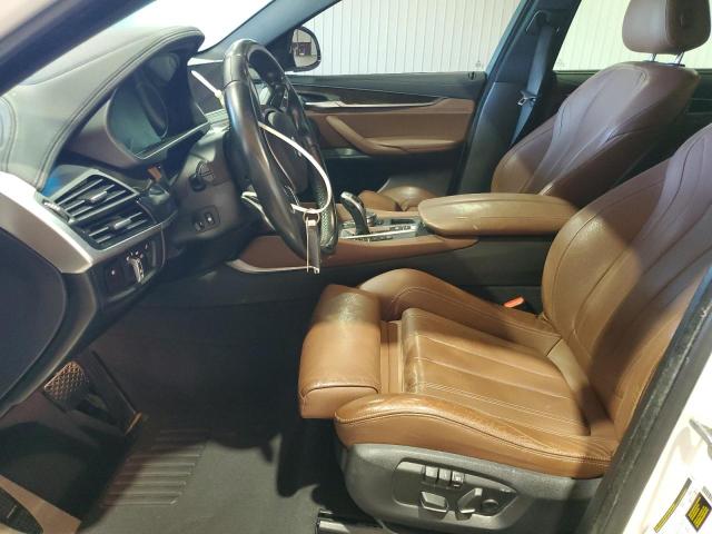 5UXKU2C59J0Z61289 - 2018 BMW X6 XDRIVE35I WHITE photo 7