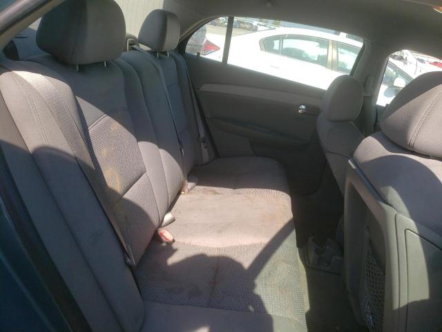 1G1ZH57B09F109968 - 2009 CHEVROLET MALIBU 1LT BLUE photo 10