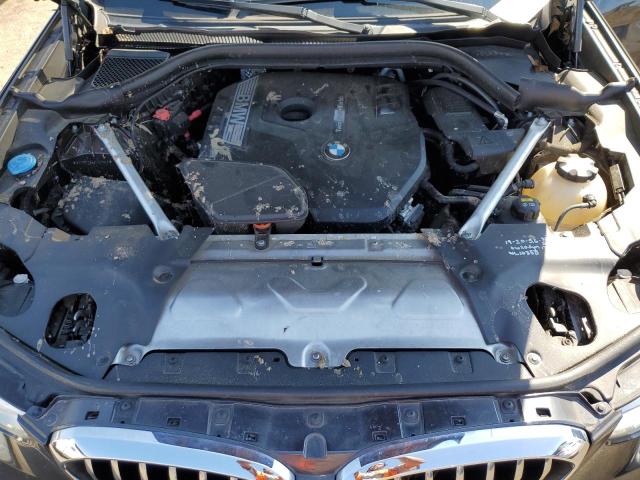 5UXTR7C56KLF37042 - 2019 BMW X3 SDRIVE30I GRAY photo 12